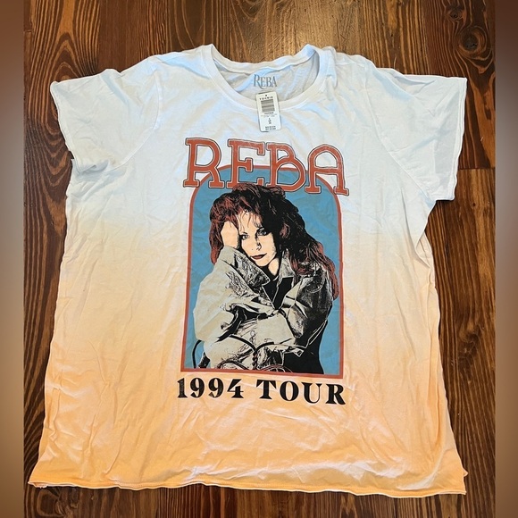 TORRID Reba McEntire Dip Dye T Shirt BNWT Plus Size - Picture 4 of 7